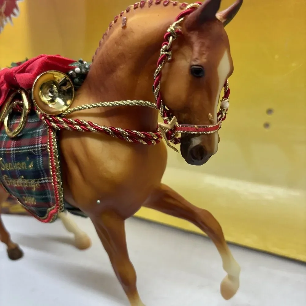 VTG Breyer 700400 Holiday Hunt 2000 Holiday Horse With Used Box - Picture 2 of 13